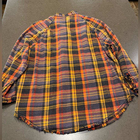 FREE PEOPLE We The Free Summer
Daydream Plaid Shirt in Grunge Combo Sz: S - Picture 11 of 15